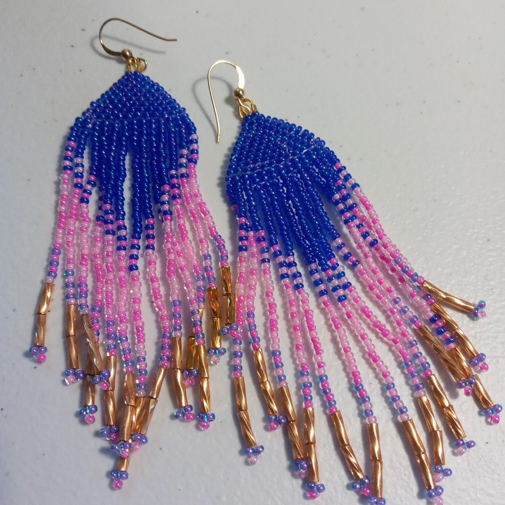 Seed Bead Earrings